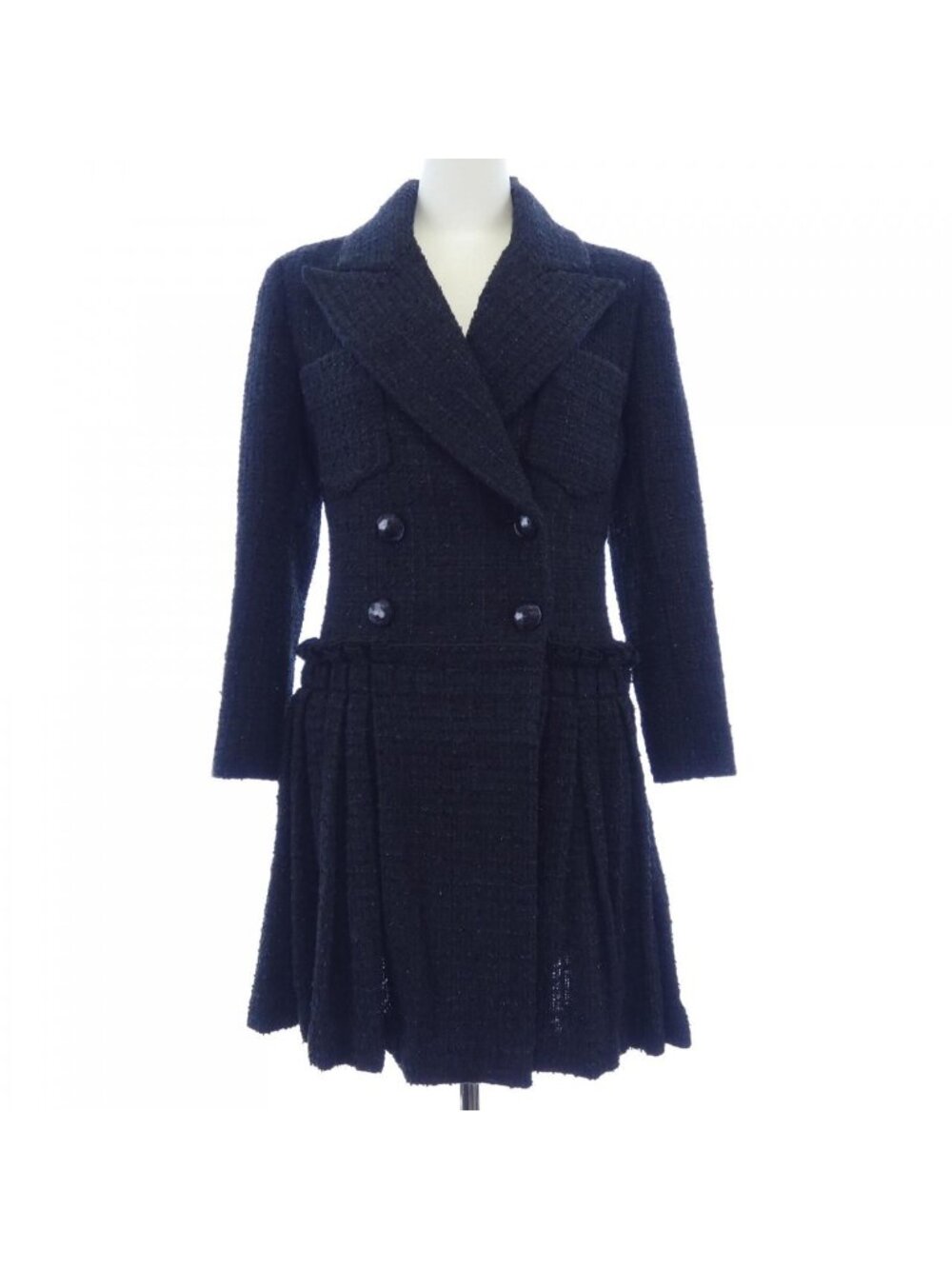 Chanel 20S Coat Black